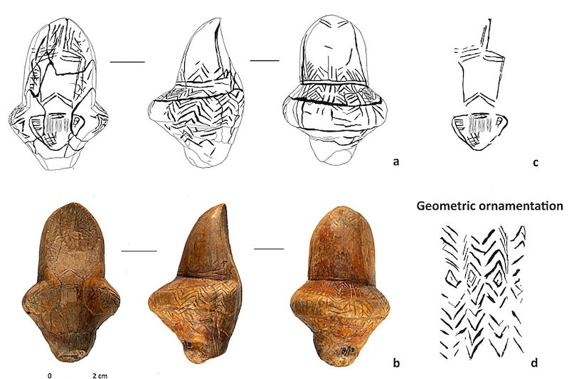 Buzul Çağı Ustaları Mamut Dişi Desenlerini Sanatlarına Eklemiş