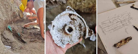 Nadir Buluntularla Dolu Anıtsal Etrüsk Mezarı Bulundu