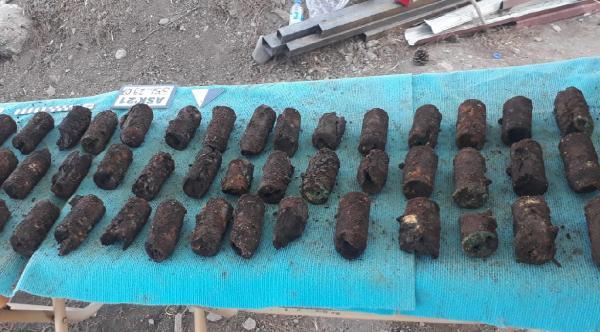 Amida Höyük'te Osmanlı Dönemine Ait El Bombaları Bulundu