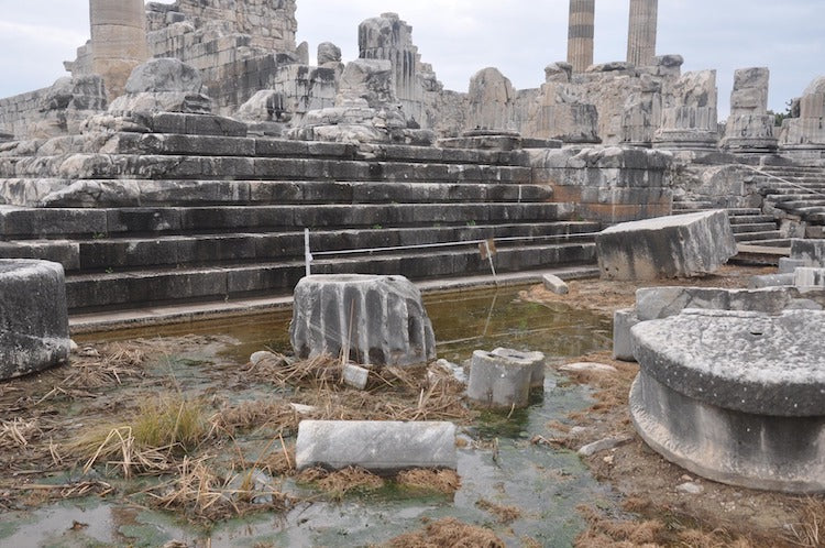 Didim’de Apollon Tapınağı Sular İçinde