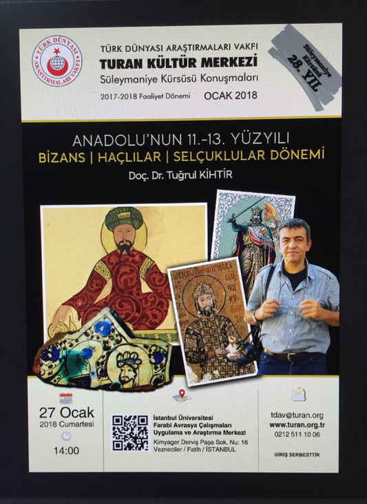 Yazarımız Doç. Dr. Tuğrul Kihtir'in konuşmasına herkes davetlidir...