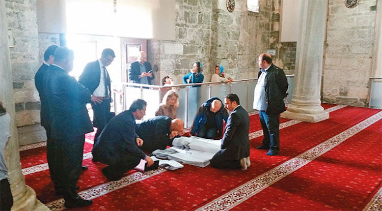 Trabzon’daki Ayasofya’da Yıkım Yaşanıyor