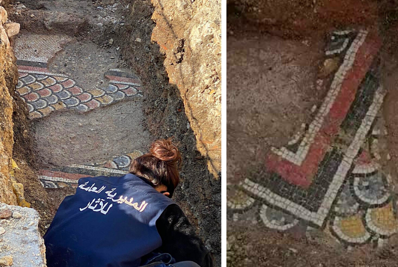 Lübnan’da Roma Dönemi Mozaikleri Keşfedildi