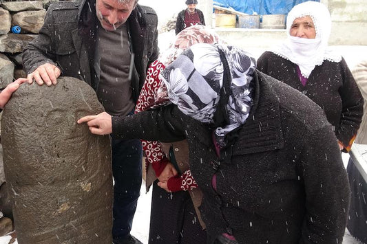 Erzurum’da Kıpçaklara Ait 2.500 Yıllık Mezar Taşı Bulundu