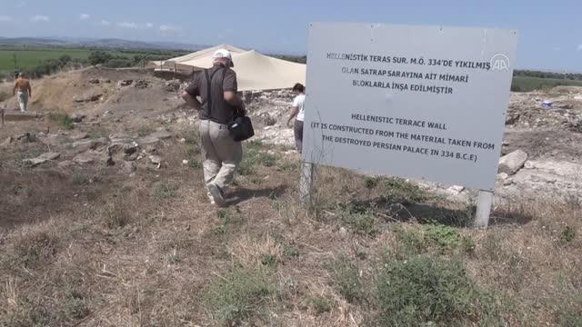 Bandırma'da, İlk Çağ kenti Daskyleion'daki kazılarda su kanalı bulundu