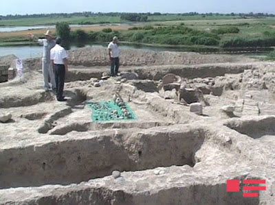 Azerbaycan’daki Berde’de Arkeolojik Kazılar Devam Ediyor