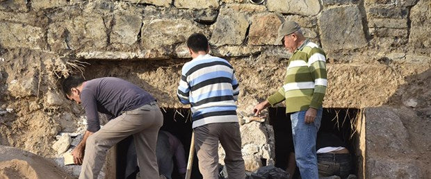 Bodrum’da İnşaat Sırasında Helenistik Mezarlar Bulundu