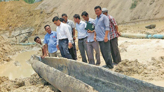 Kamboçya’da Odundan Yapılmış 800 Yıllık Sandal Bulundu