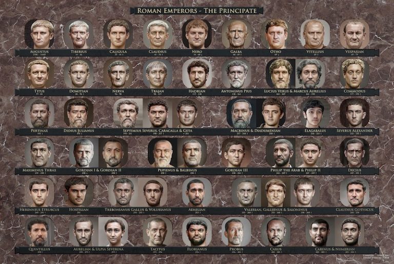 Roma İmparatorlarının Fotogerçekçi Portreleri Oluşturuldu
