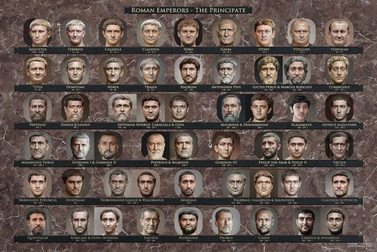 Roma İmparatorlarının Fotogerçekçi Portreleri Oluşturuldu