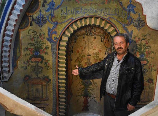Sivas’ta Alçıları Sökülen Cami’den Osmanlı Süslemeleri Çıktı