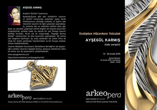 Ayşegül Karmış Takı Sergisi - Tezhip'ten Mücevhere Yolculuk
