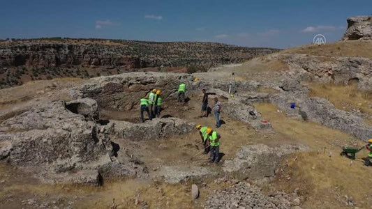 Yaklaşık 3 bin yıllık Eğil Kalesi'nde kazı çalışmaları başladı (2)