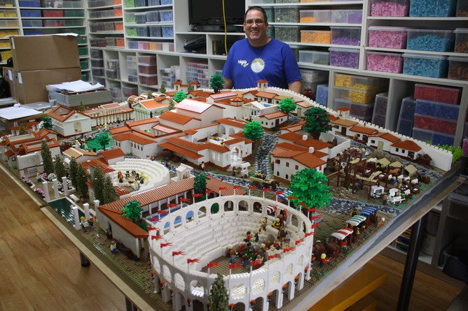 Pompeii’nin Dünü ve Bugünü LEGO ile Canlandırılıyor
