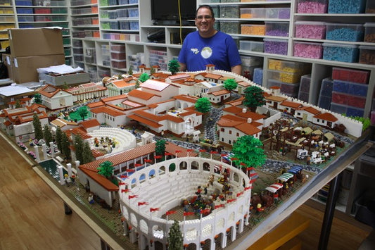 Pompeii’nin Dünü ve Bugünü LEGO ile Canlandırılıyor