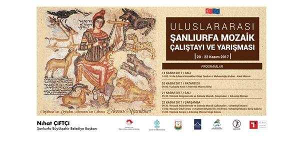 Şanlıurfa’nın Mozaikleri Dünyaya Tanıtılıyor