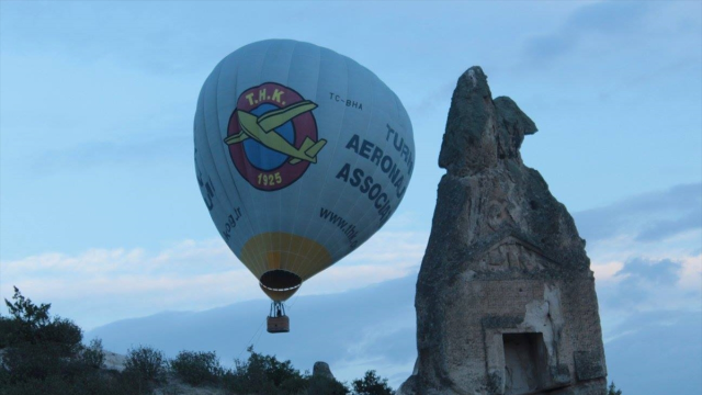 Frig Vadisi Tanıtımı İçin Balon Uçuruldu