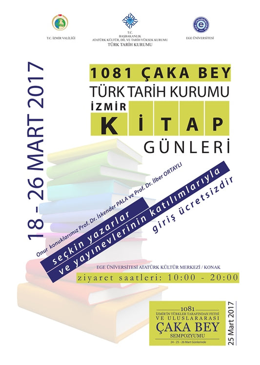 Fuar: 1081 Çaka Bey İzmir Kitap Günleri