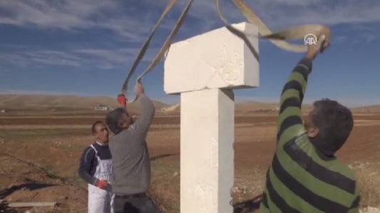 Göbeklitepe’ye Giden Yol T Biçimli Taşlarla Süslendi
