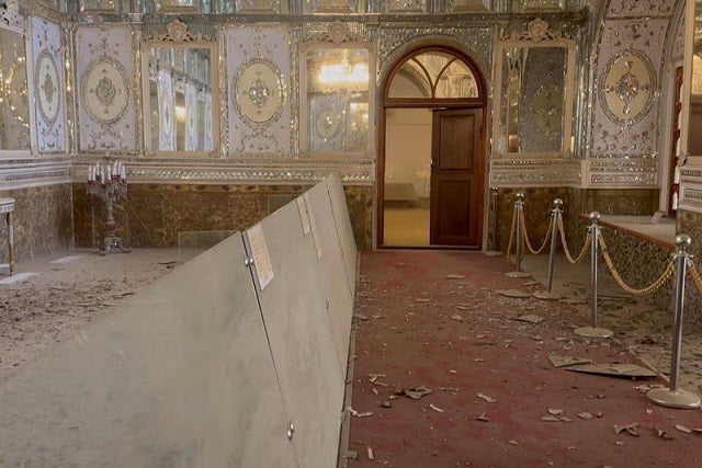 İran’daki Tarihi Gülistan Sarayı Saldırılarda Zarar Gördü