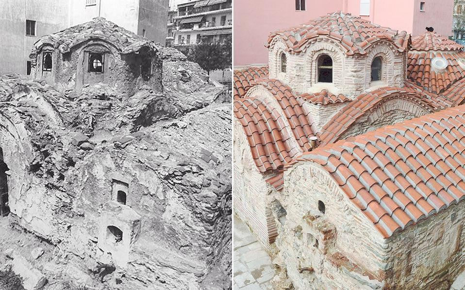 Selanik’teki Bizans Hamamı Restore Edildi