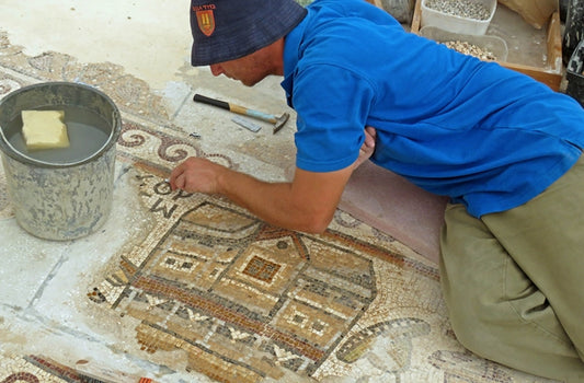 İsrail’de 1500 Yıllık Mozaik Harita Bulundu