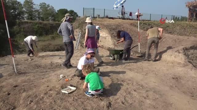 İkiztepe kazıları 9 yıl aradan sonra tekrar başladı
