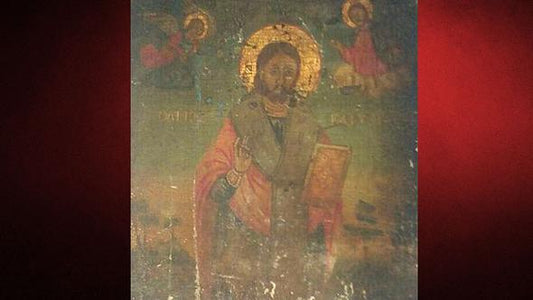 Bin yıllık ikona ele geçti