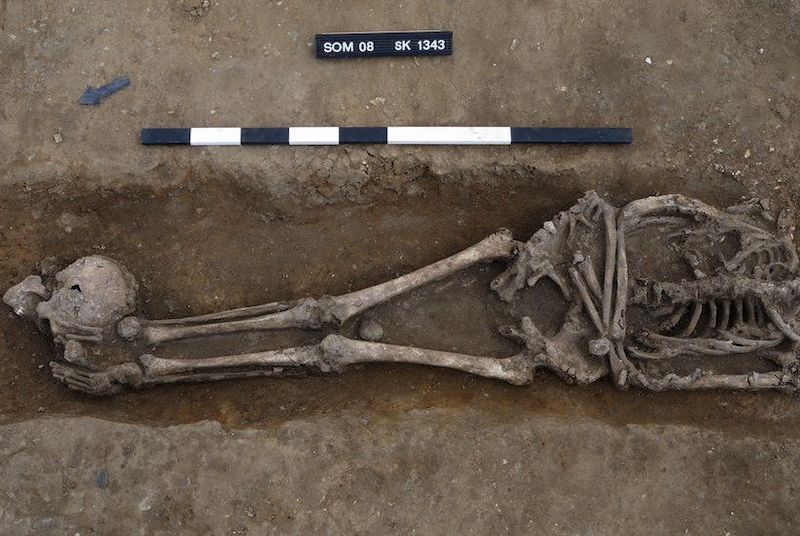 Roma Askeri İnfaz Kurbanlarına Ait Başsız İskeletler Bulundu