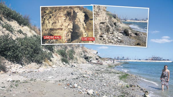 İstanbul’da 2 Bin 500 Yıllık Anguniara Antik Limanı’nın Üzerine Moloz Döküldü