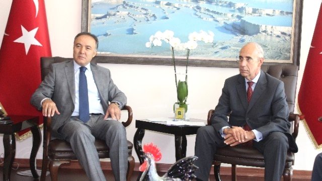 İtalya Büyükelçisi Luigi Mattiolo, Denizli'de