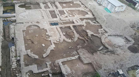 İzmir’de İnşaat Temelinden Roma Dönemine Ait Kalıntılar Çıktı