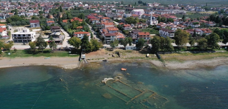 İznik Gölü'ndeki bazilika 13. yüzyılda gömülerek terk edilmiş