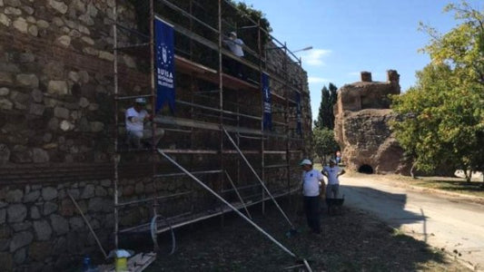 İznik Surları Temizleniyor