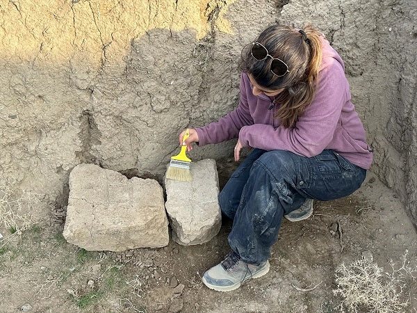 Van'da antik kentte krokisini çizildiği kerpiç parçaları bulundu