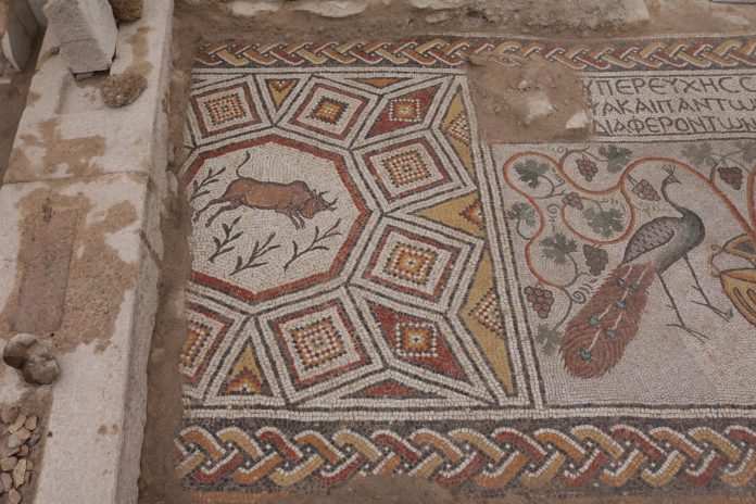 Karabük’teki Kilisede 1500 Yıllık Mozaik Bulundu