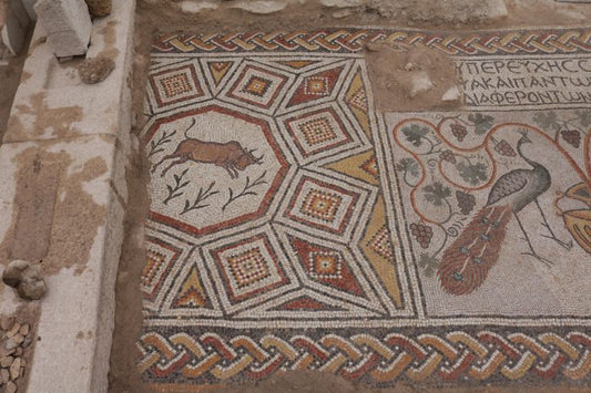 Karabük’teki Kilisede 1500 Yıllık Mozaik Bulundu