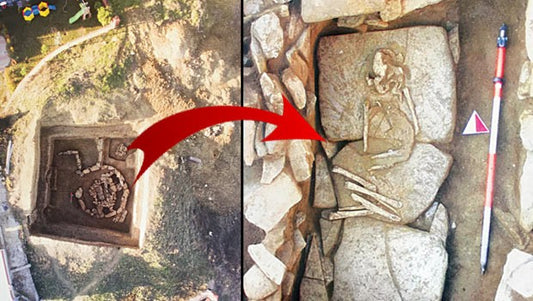 Silivri’de Bronz Çağına Ait 5000 Yıllık Kurgan Tipi Mezar Bulundu