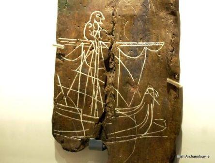 Dublin’de Viking Döneminden Gemi Grafitileri