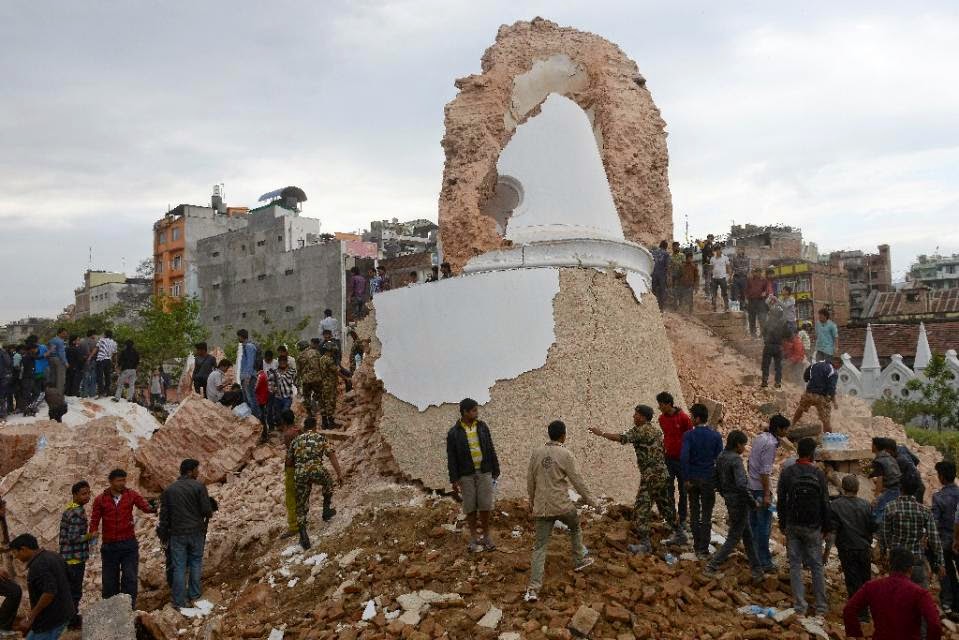 Deprem Nepal’in Zengin Kültürel Mirasına da Büyük Hasar Verdi