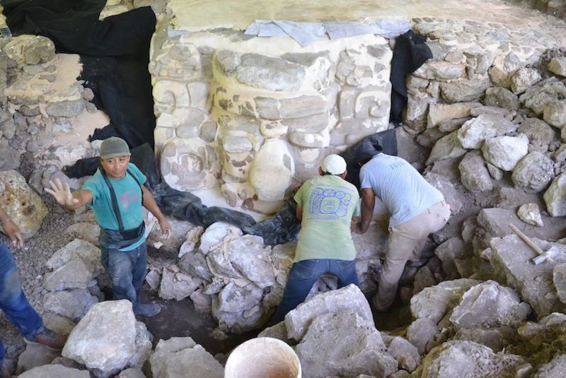 Meksika’da Eşsiz Bir Maya Maskesi Bulundu