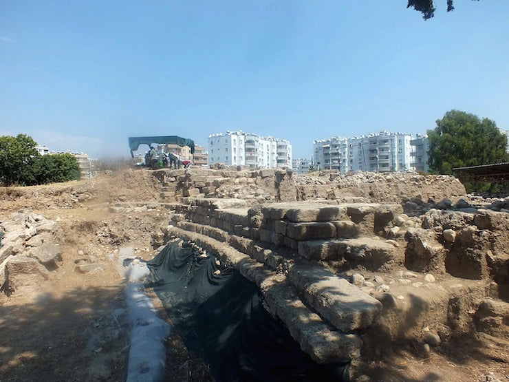 Mersin’deki Soli Pompeiopolis’te 2 Bin 600 yıllık Tapınak Gün Yüzüne Çıktı