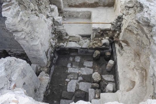 Midilli Adası’nda Osmanlı Hamamı Bulundu
