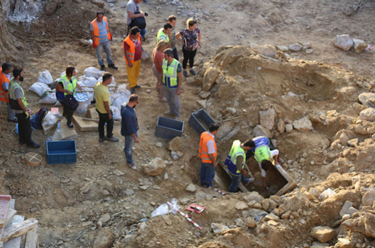 Muğla’daki İnşaat Çalışmalarında Helenistik Dönem Lahiti Bulundu