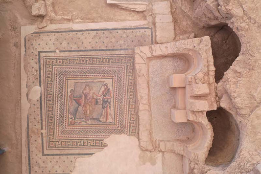Zeugma’daki Muzalar Evi’nde Kaya Odalar Ortaya Çıktı