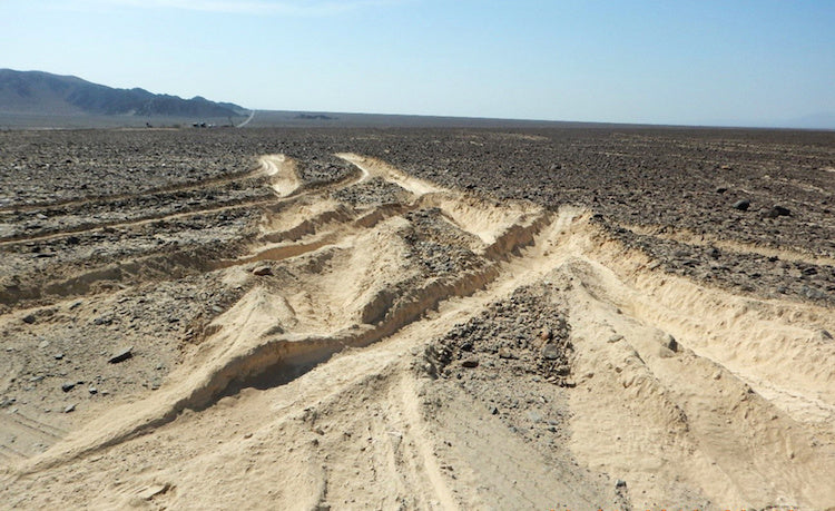 Ünlü Nazca Çizgileri’ne Kamyon Girdi