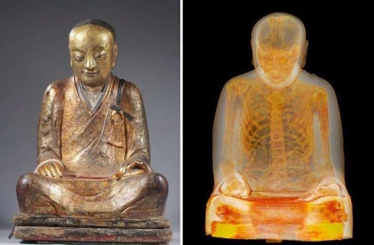 1000 Yıllık Buda Heykelinin İçinden Keşiş Mumyası Çıktı