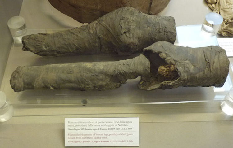 Mumyalanmış Bacaklar Kraliçe Nefertari’ye Ait Çıktı