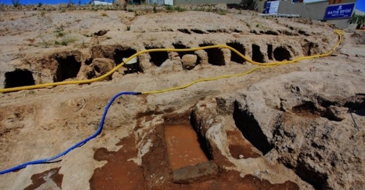 Bodrum’da Bulunan Nekropol Alanı İnşaat ve Atık Su Mağduru