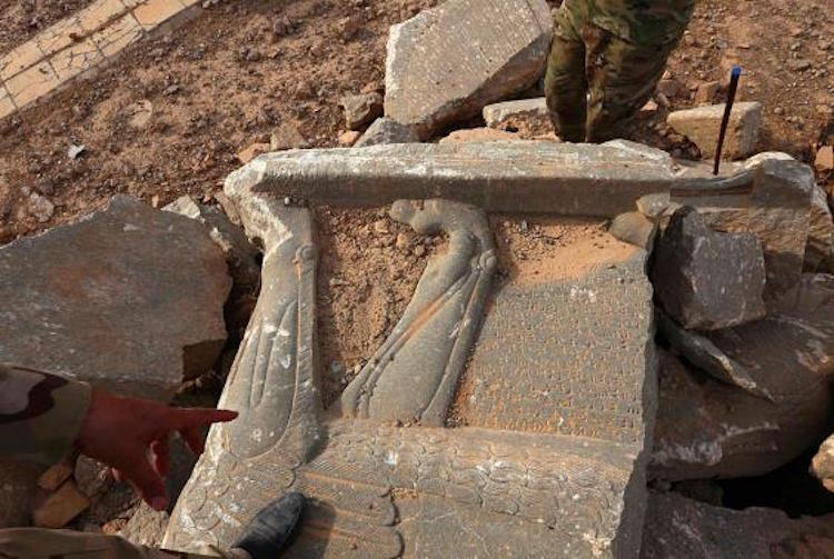 IŞİD’ten Kurtarılan Nimrud Antik Kenti’nde Tüm Eserler Yok Edilmiş